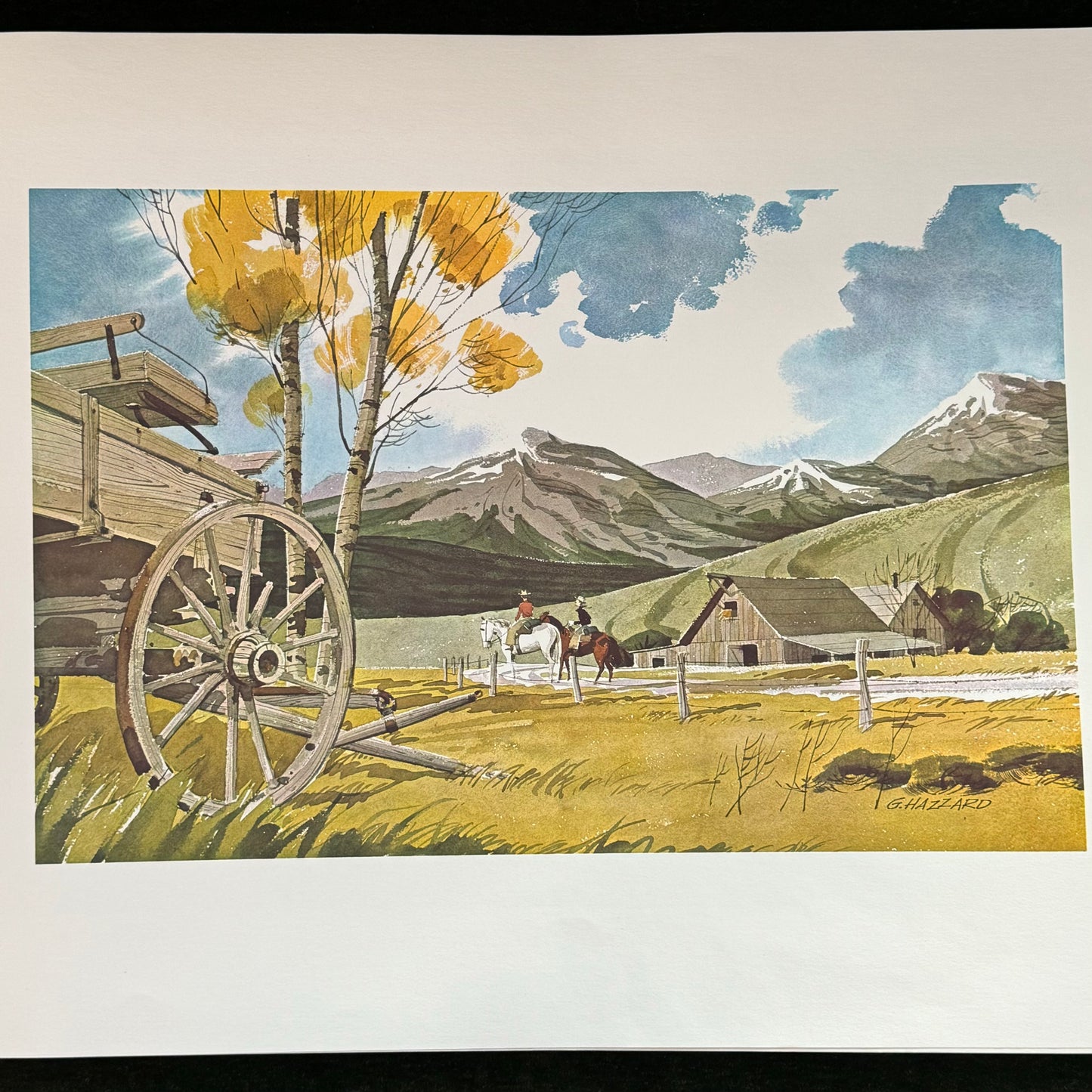 Gerald Hazzard Watercolor Prints
