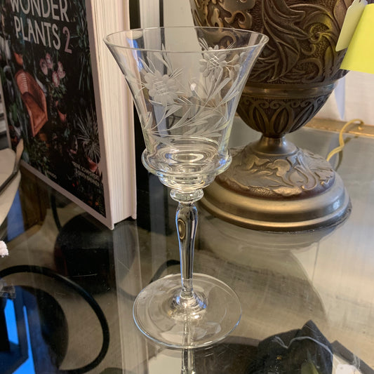 Sydney Etched Glasses - Set of 6