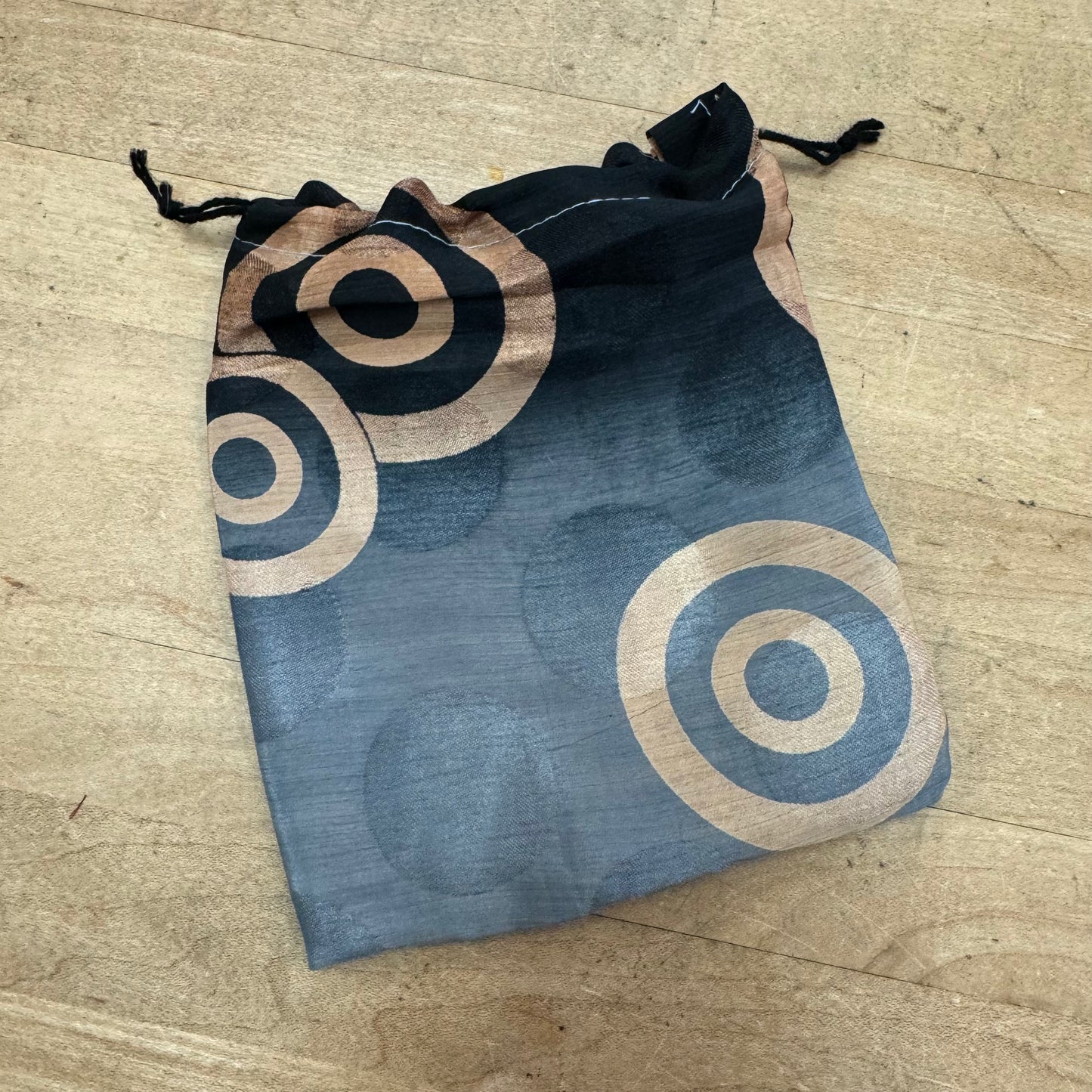 Upcycled Silk Drawstring Gift Supply Bags