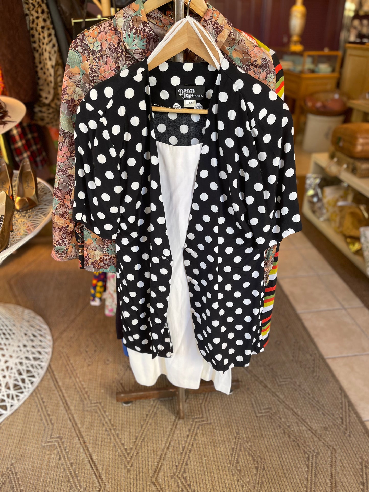 90s Polka Dot Set