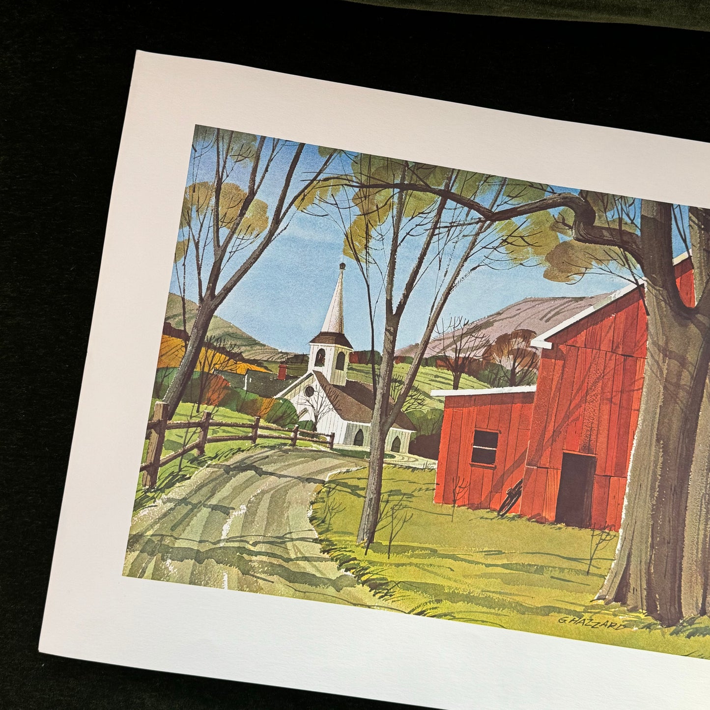 Gerald Hazzard Watercolor Prints