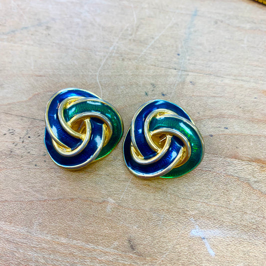 Lorraine Knot Clip-ons