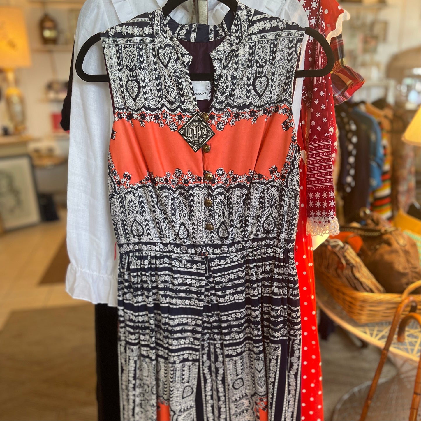 60s Geometric Dress
