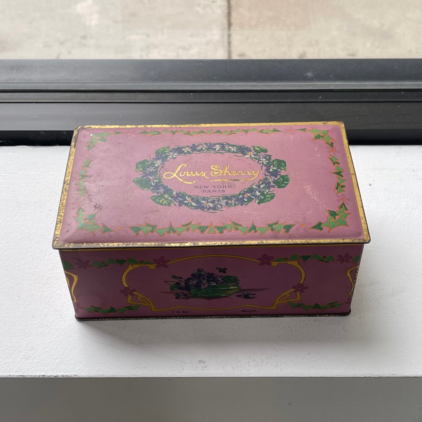 Vintage Louis Sherry Box