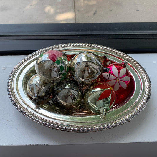 Floral Hand-Painted Ornament