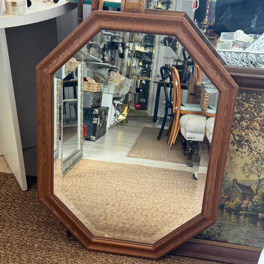 Hector, vintage solid wood mirror