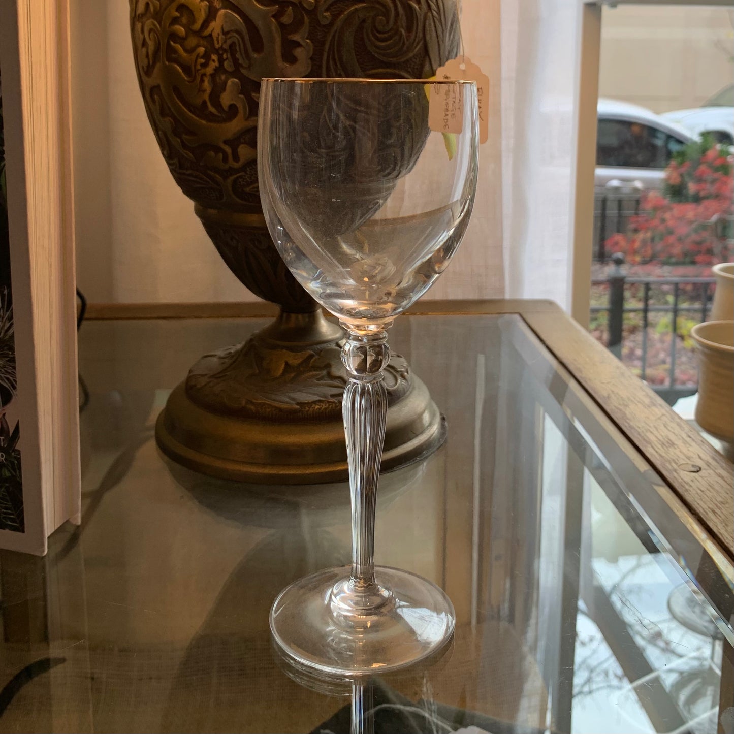 Waterford Carleton Gold Glass Short