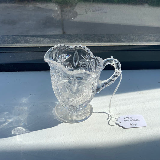 Crystal Mini Bird Pitcher
