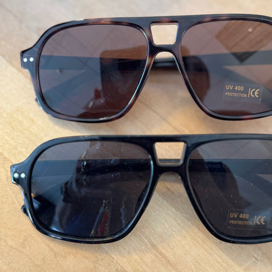 Eddie Aviator Frame Sunglasses