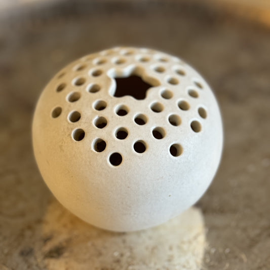 Kelloggs Flower Frog Vase