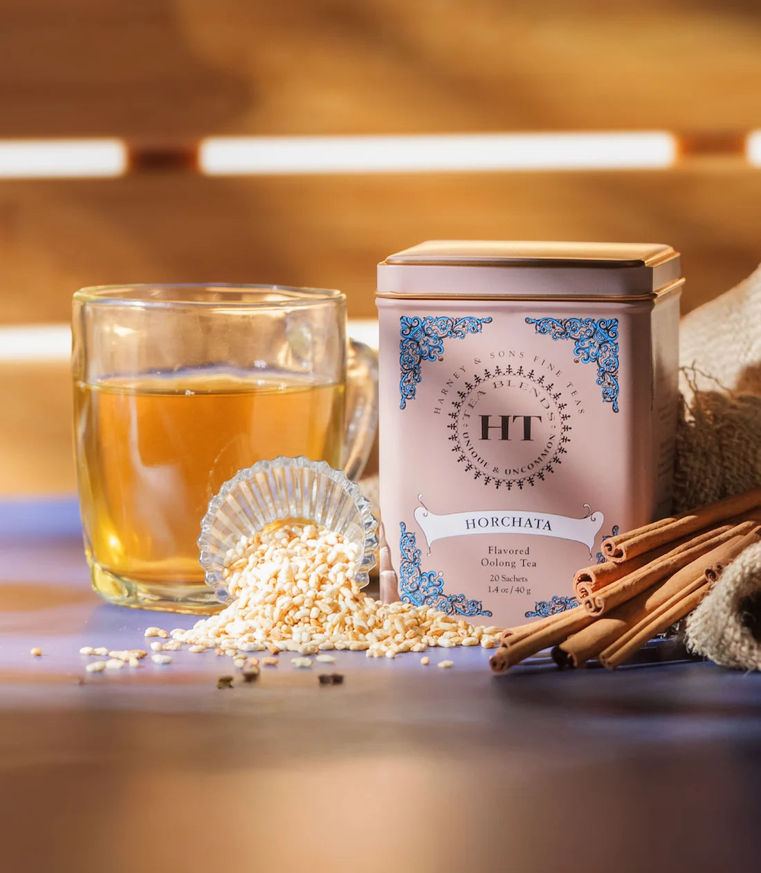 Harney & Sons Horchata Tea, HT Tin of 20 Sachets