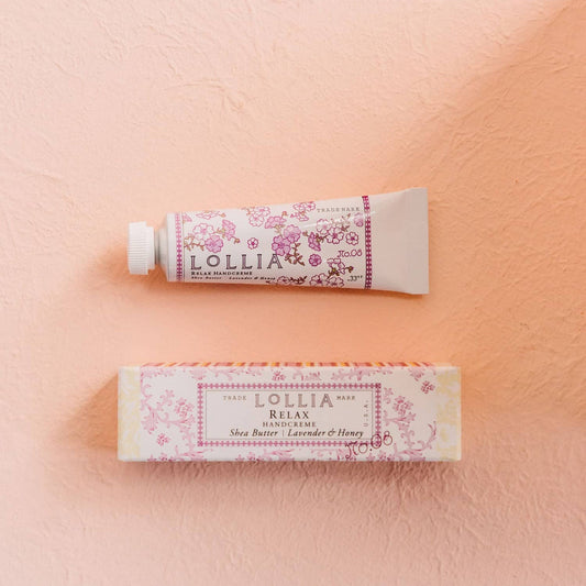 Petite Treat: Lollia Relax Shea Butter Hand Creme
