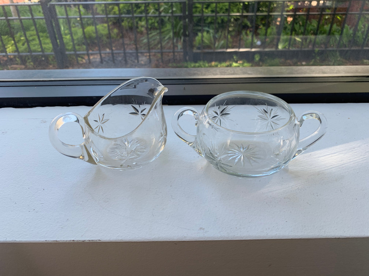 Star Cream + Sugar Set