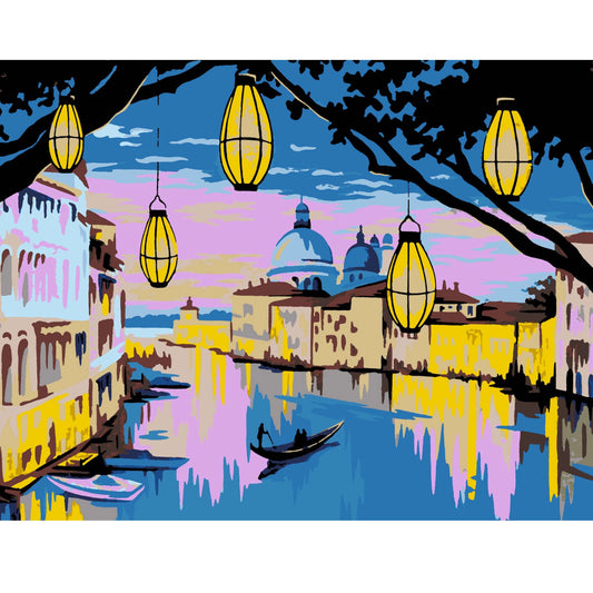 Artwille DIY Paint by Numbers - Venice, level 1
