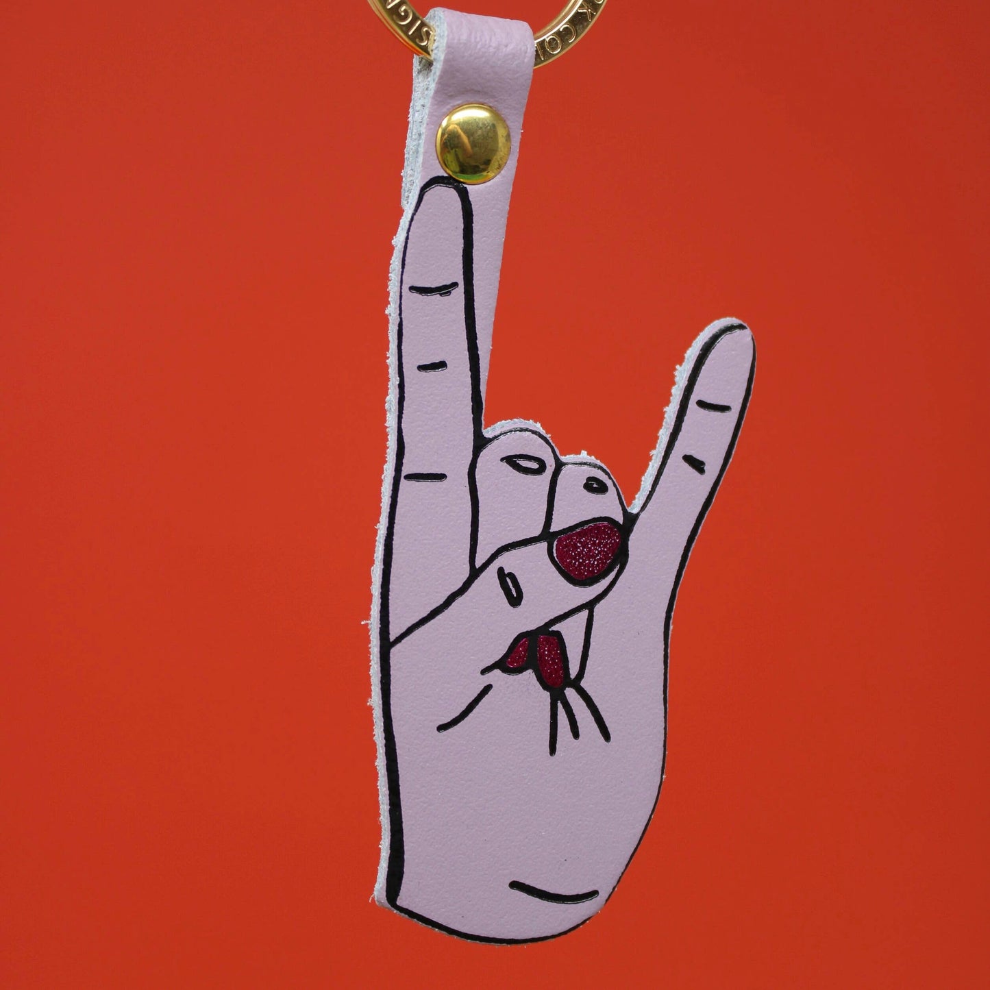Hand Signs Key Fobs: Flip The Bird