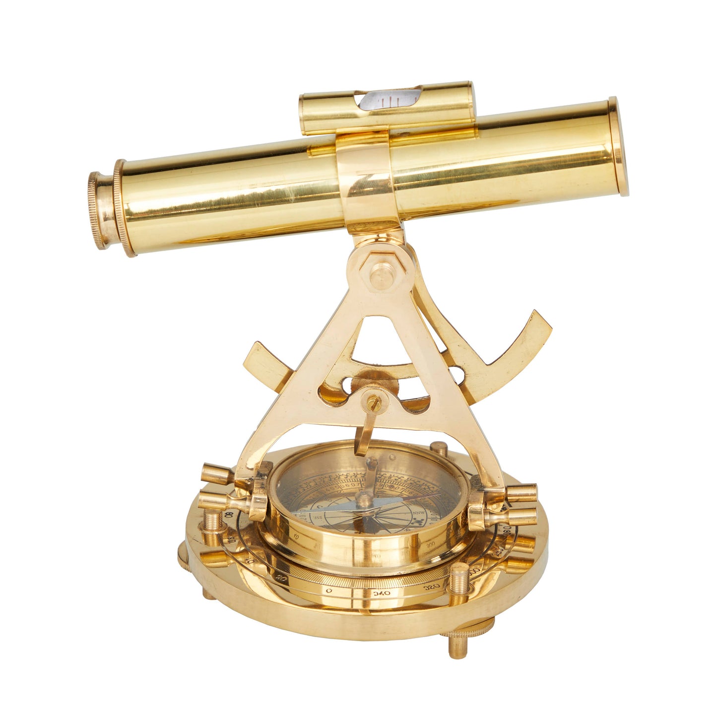 Coastal Brass Metal Telescope