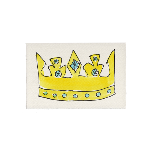 Crown Greetings Card