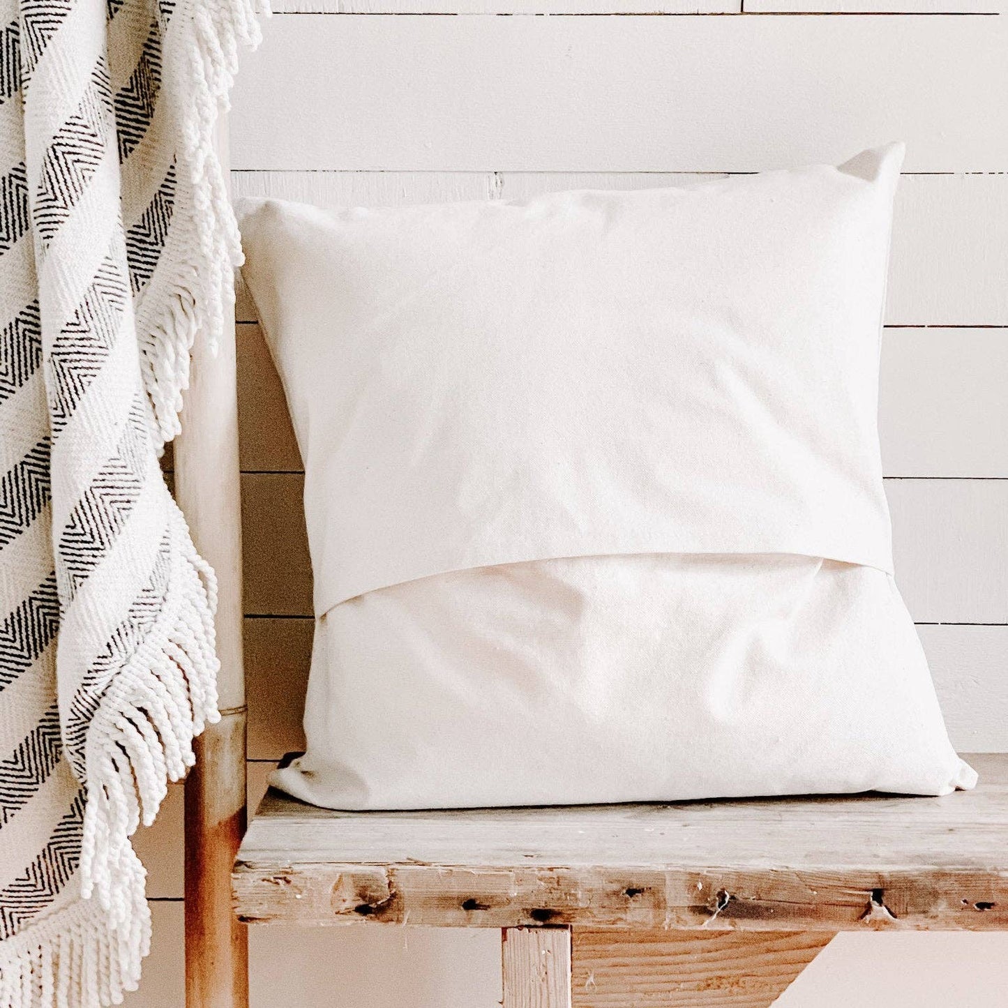 Retro Repeats - Custom Square Canvas Pillow