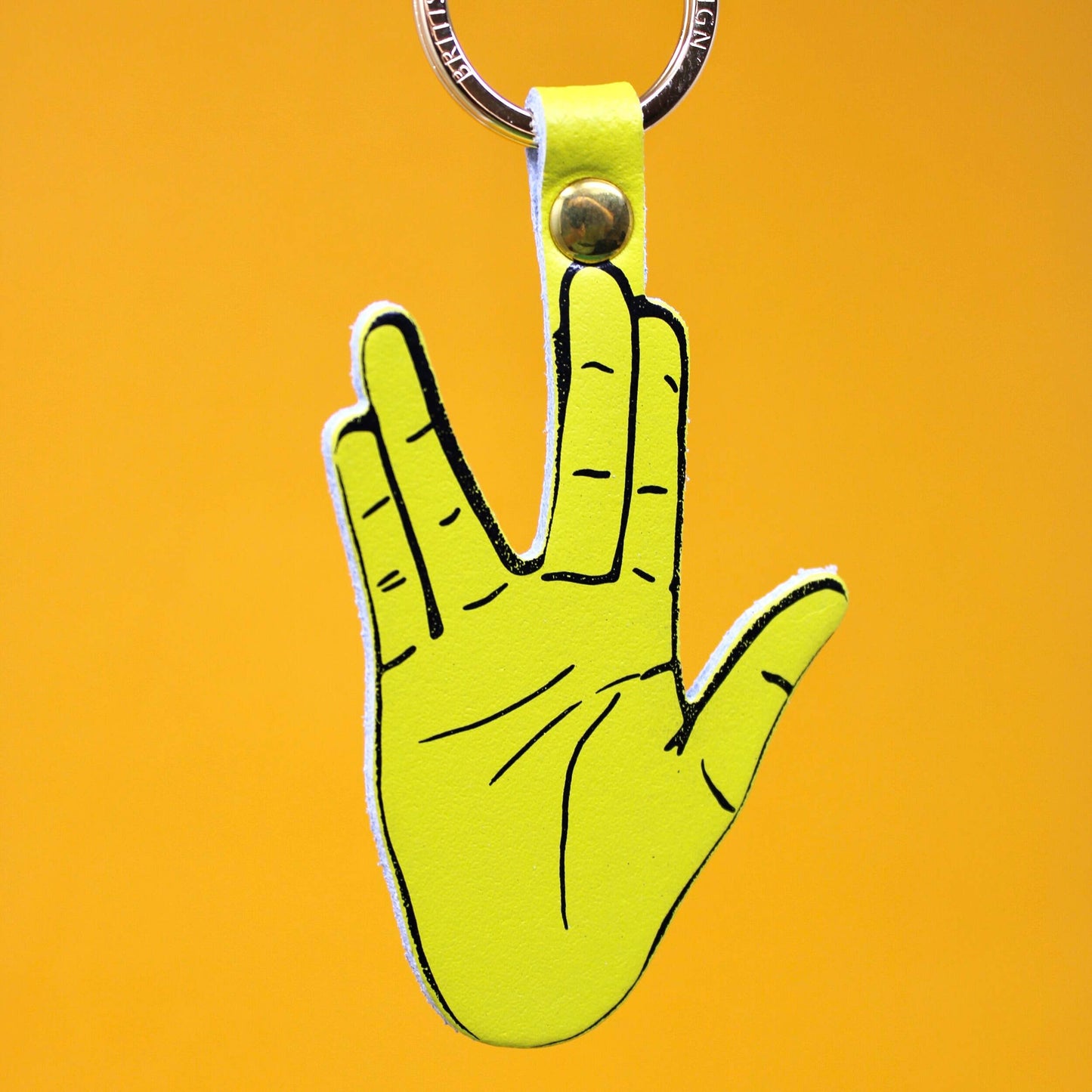 Hand Signs Key Fobs: Flip The Bird
