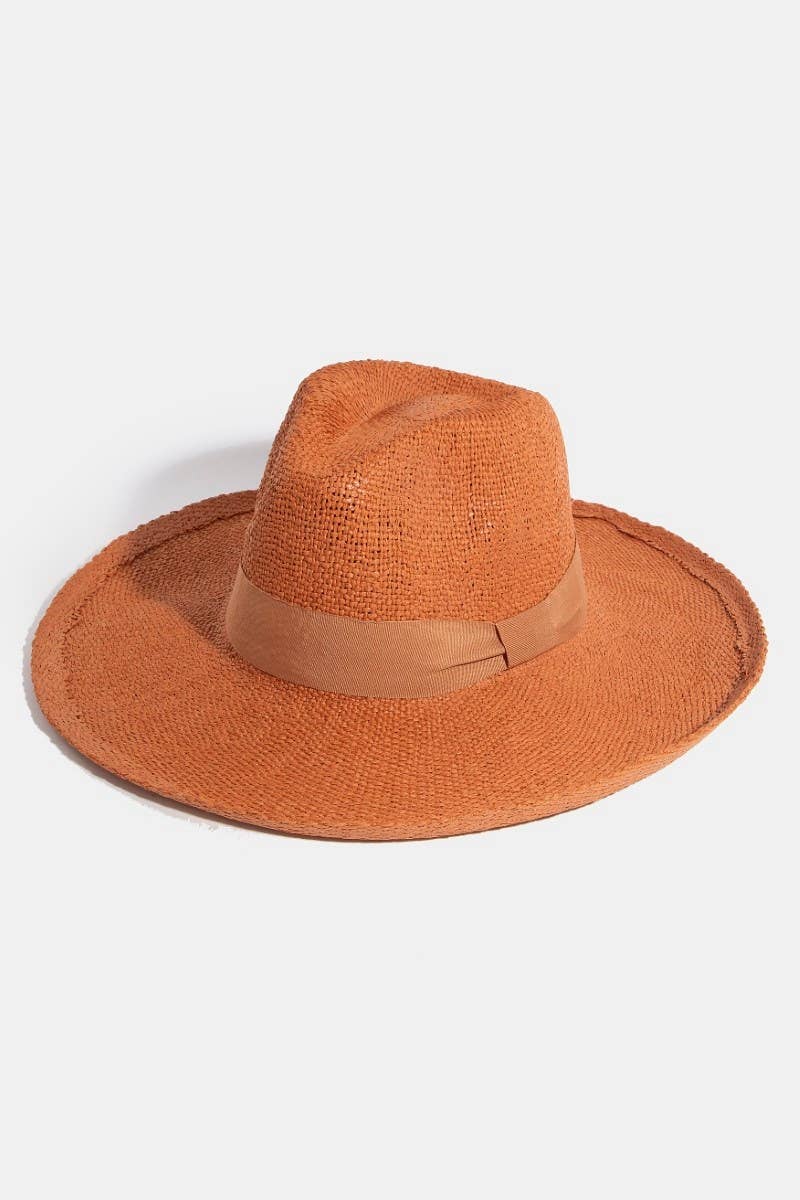 Panama Straw Hat: KHAKI