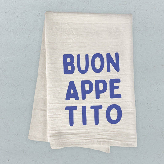 Buon Appetito Cotton Tea Towel