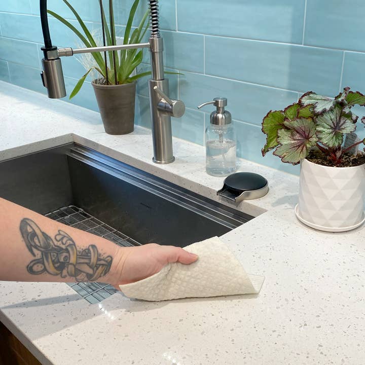 Ocean Swedish Dishcloth