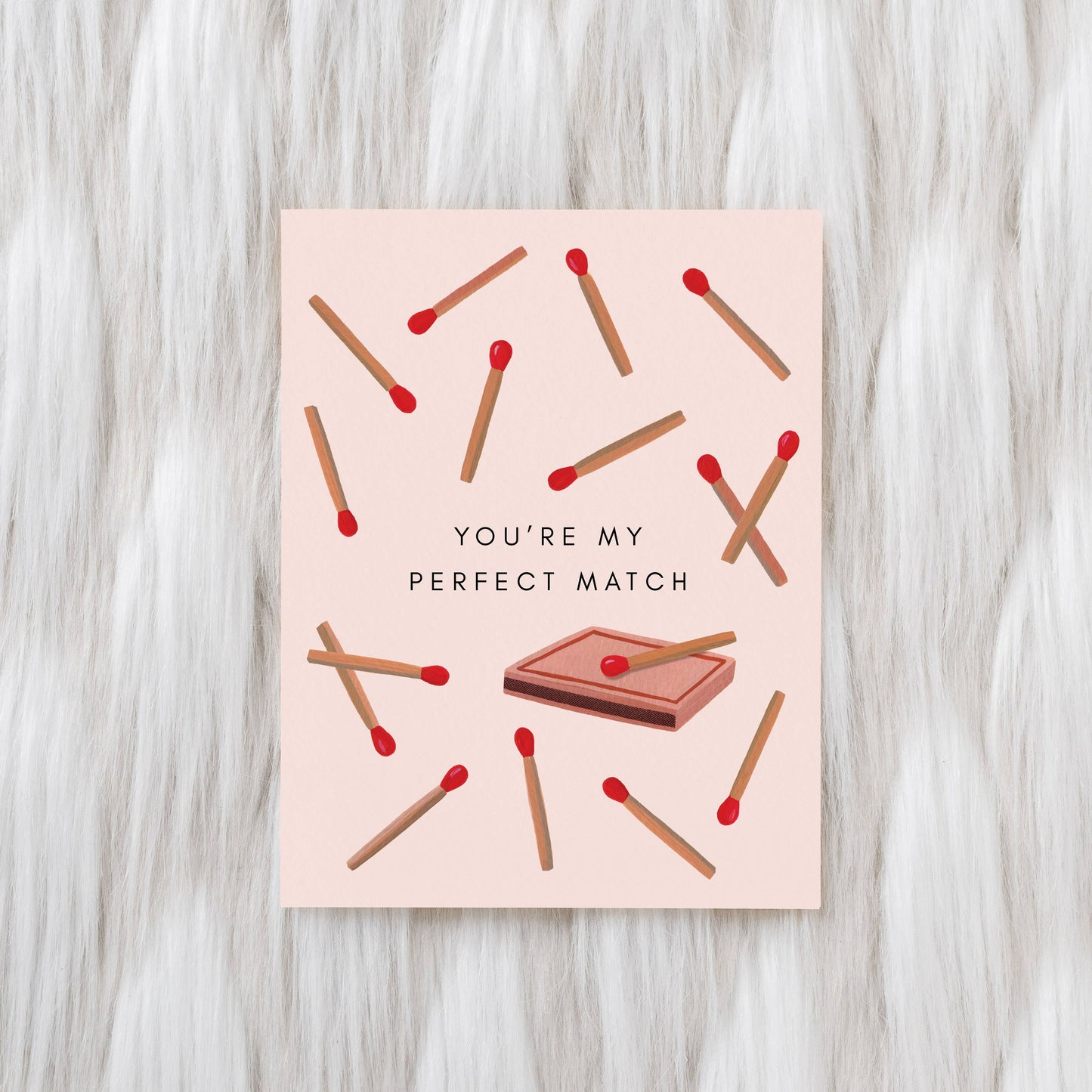 Perfect Match Greeting Card