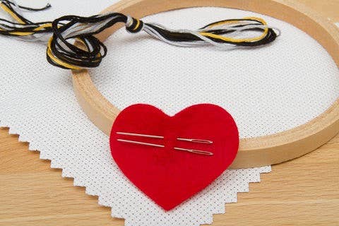 Live, Laugh, Toaster Bath Deluxe Cross Stitch Kit