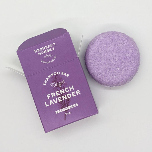 French Lavender Spring Shampoo Bar. Tangie. Zero Waste. USA