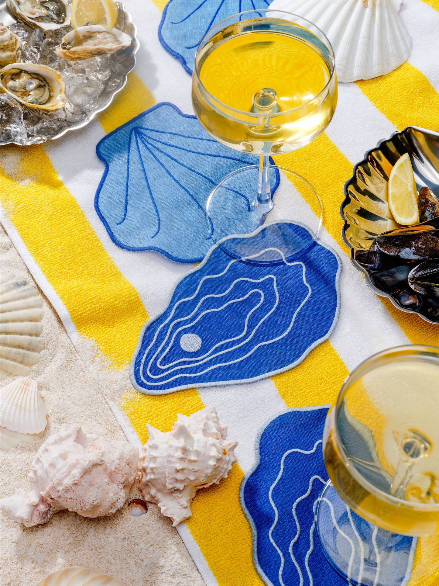 ✨NEW✨ Shell Cocktail Napkins - Set Of 4