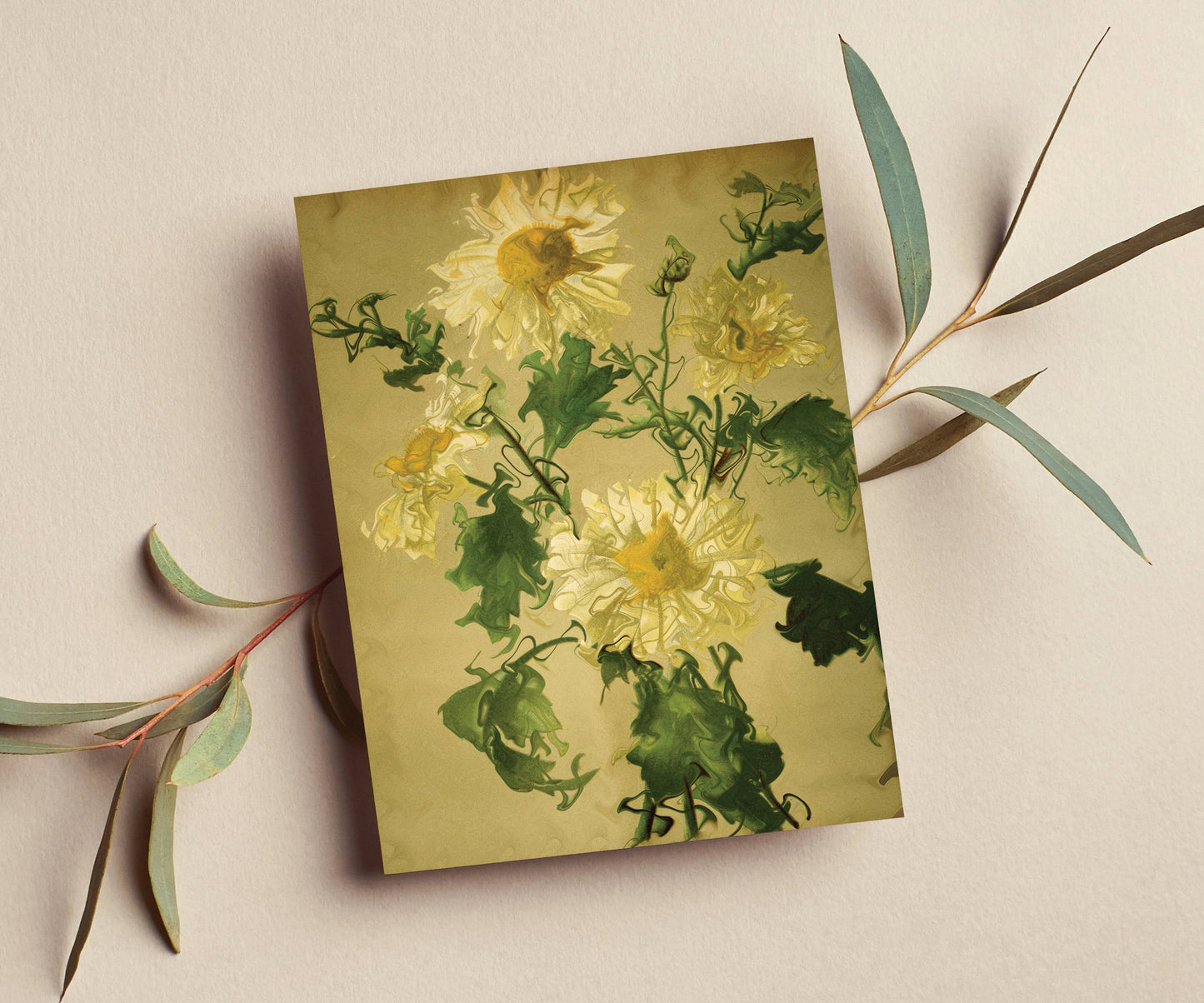 Vintage Flowers Card