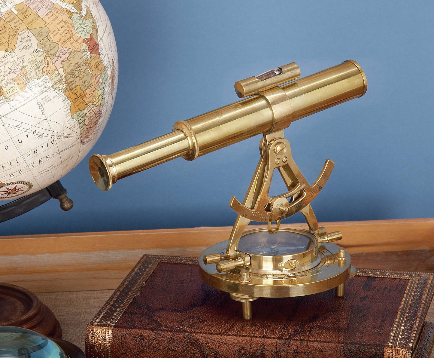 Coastal Brass Metal Telescope