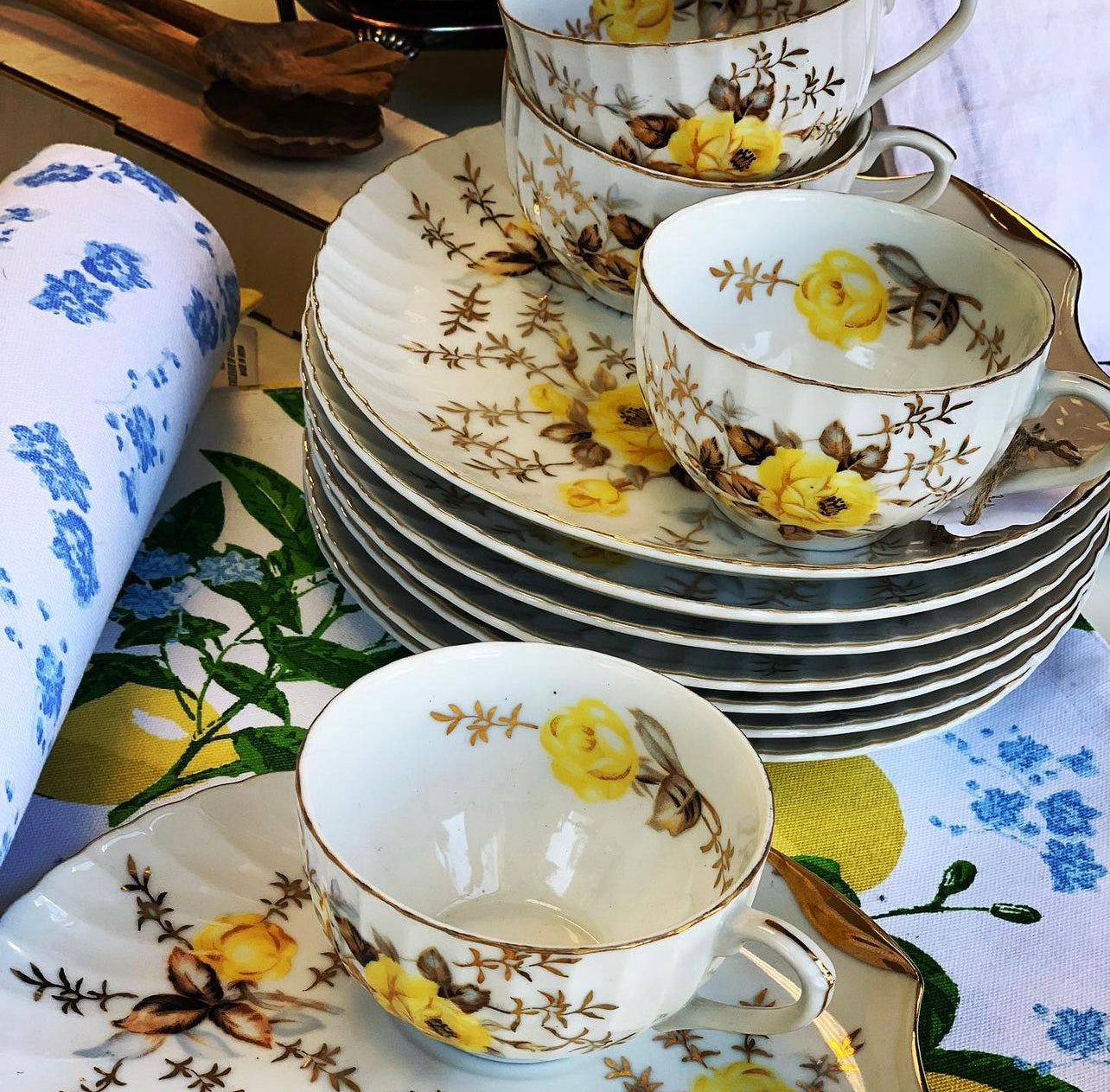 Noritake Snack Set