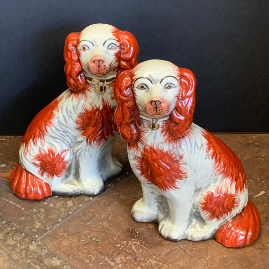 Antique Staffordshire Dogs