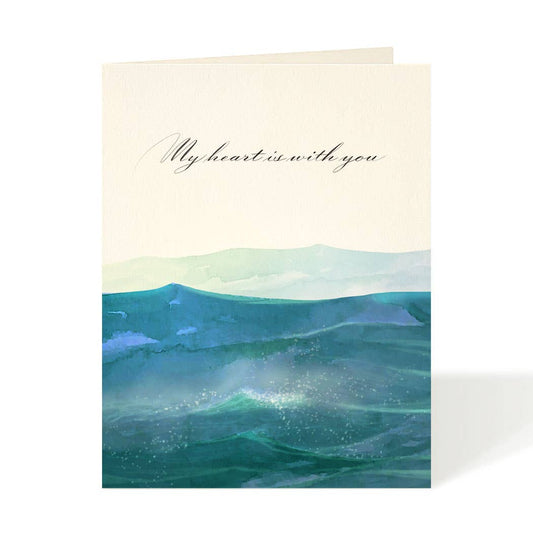 Ocean Swells - Sympathy Card