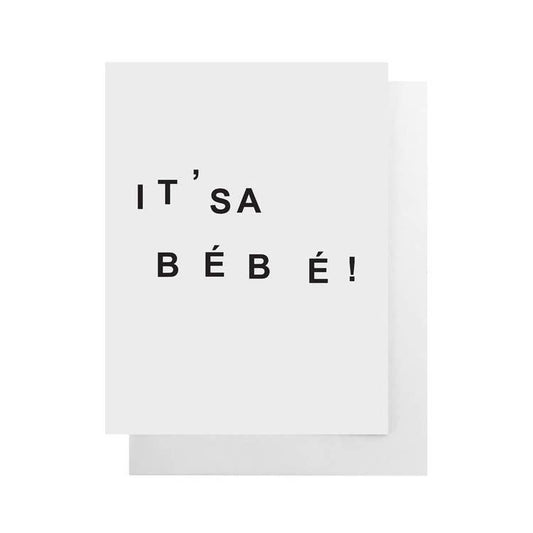 It's A Bebe Card