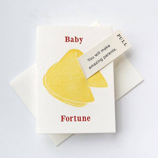 Amazing Parents - Letterpress Baby Congratulations Card