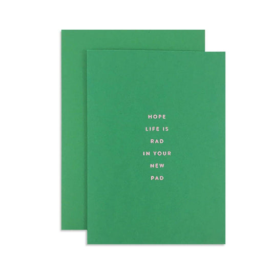 Rad Pad Congrats Card