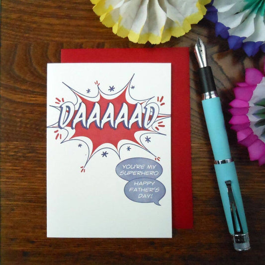 Comic Book Style Dad