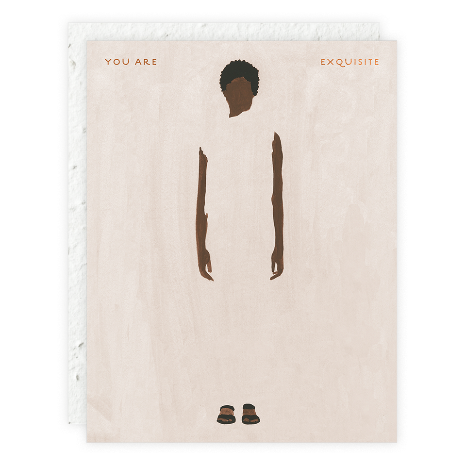 You Are Exquisite - Birthday Card