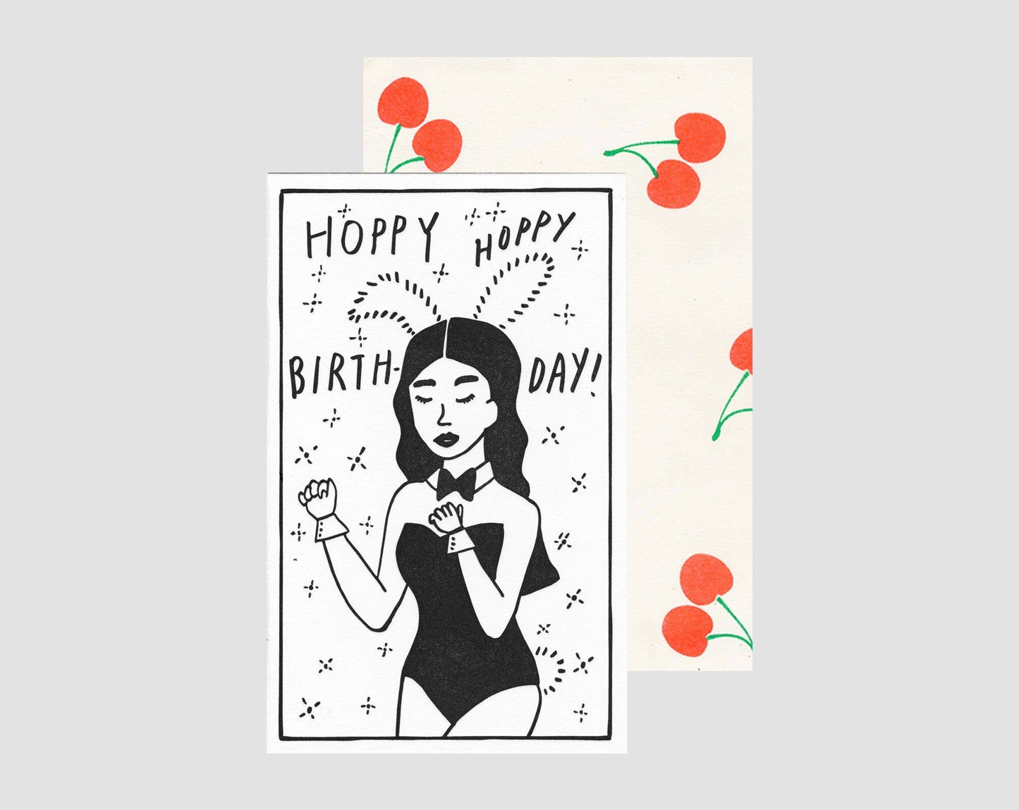 Hoppy Birthday Card