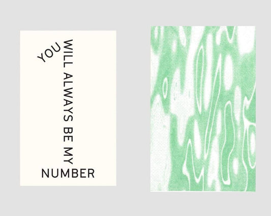 Number one Card
