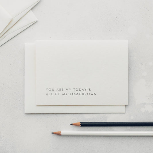 My Today & All of My Tomorrows