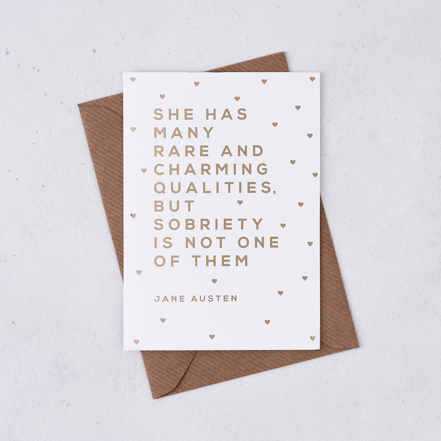 Sobriety Greeting Card