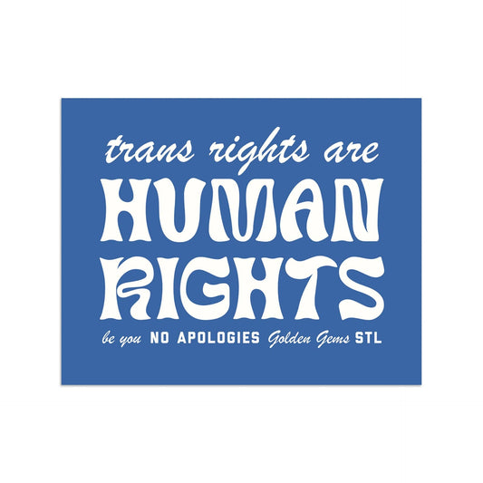 Trans Rights are Human Rights Sticker