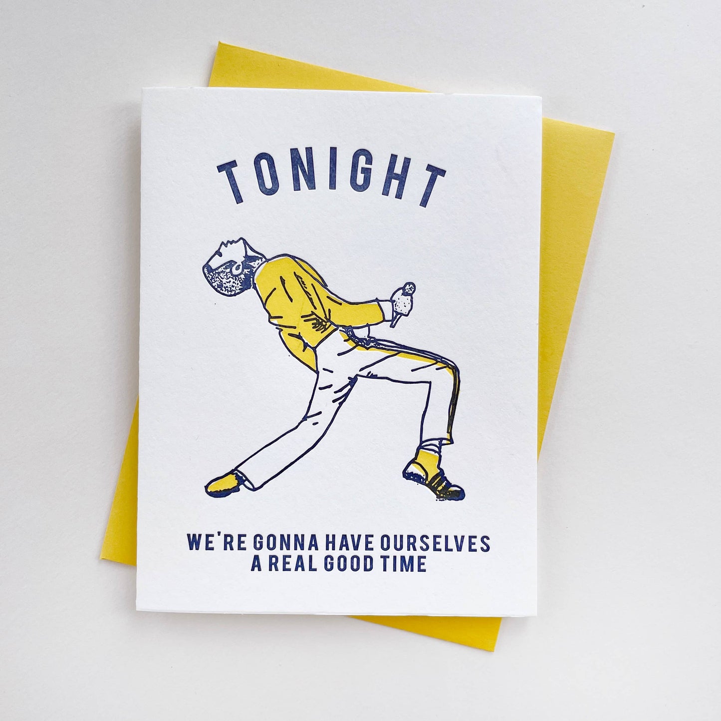Birthday Card - Freddie Mercury Tonight