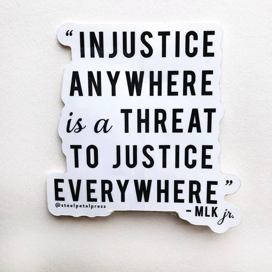Sticker - Injustice