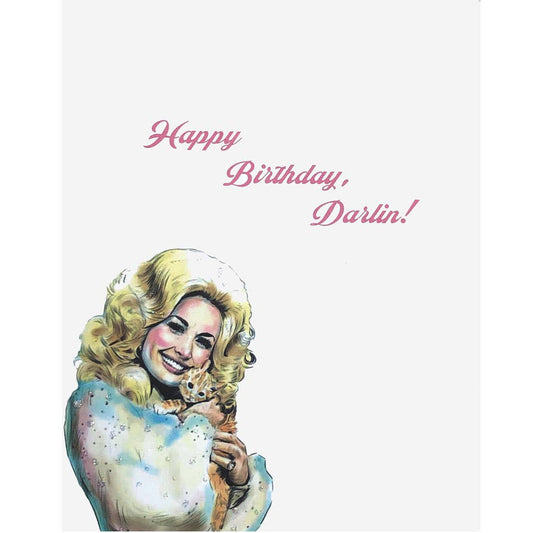 Dolly Parton Birthday Card