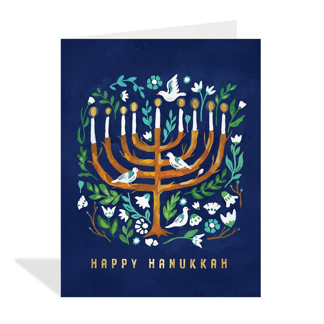 Hanukkah Arrangement - Hanukkah Card