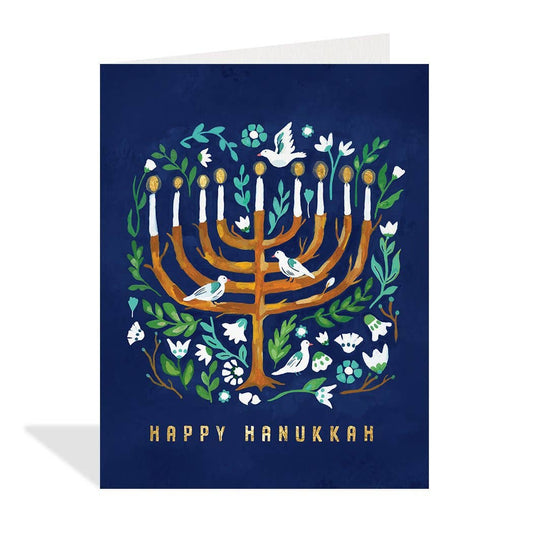 Hanukkah Arrangement - Hanukkah Card